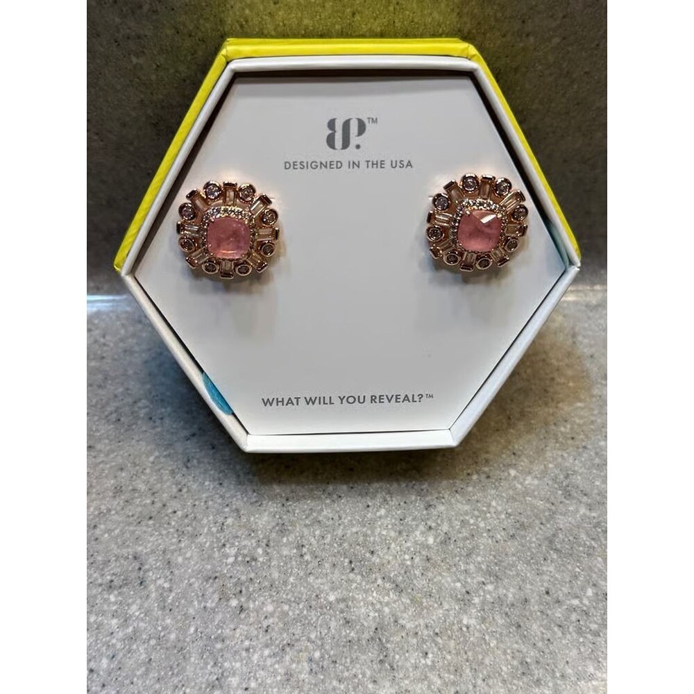 Beautiful Rose Pink Unicorn Earrings